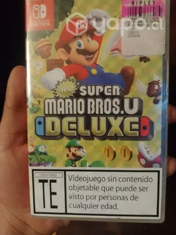 Juego Nintendo switch mario