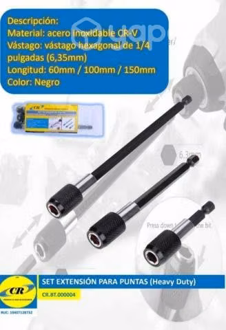 Set extencion para puntas