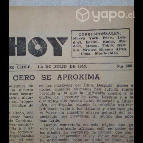 Revista Hoy año 1943 - Imagen 3