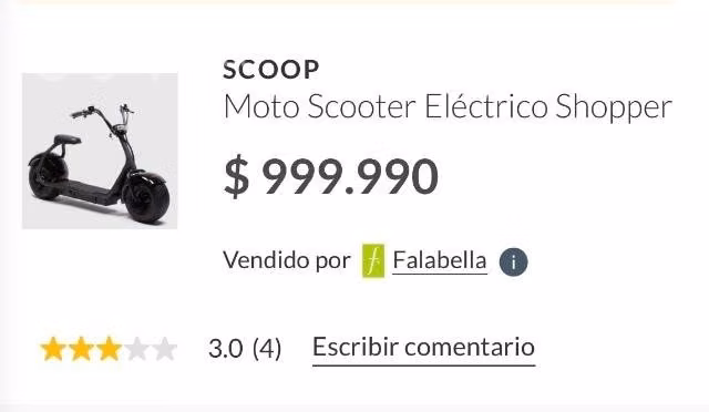 Scooter Eléctrico