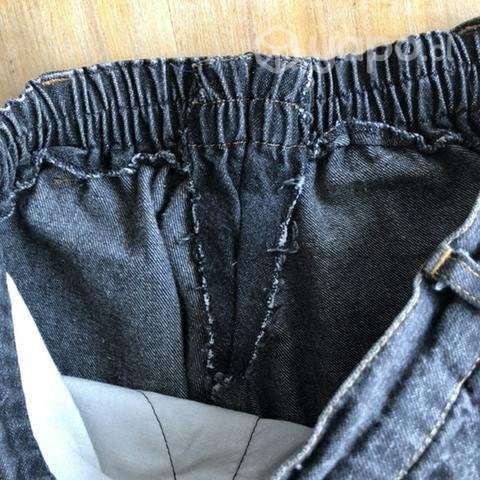 Pantalon Mom Gris - Imagen 2