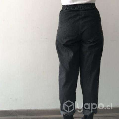 Pantalon Mom Gris - Imagen 6