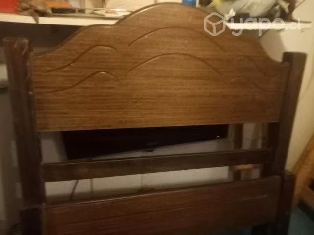Marquesa de madera sin largueros - Imagen 2