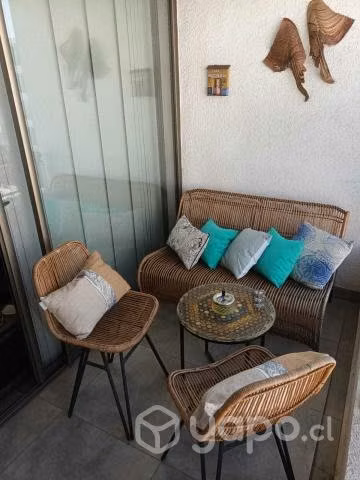 Conjunto Terraza Mimbre