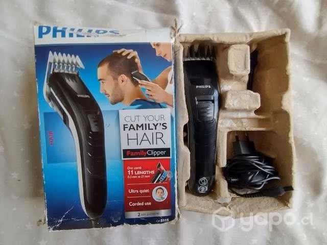 Máquina cortadora de pelo Philips