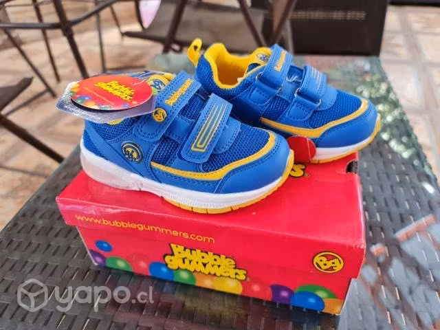 Zapatillas Azul con luces Niño Talla 24 Nuevo