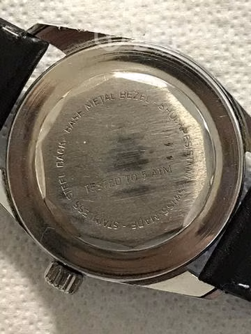 Raro Reloj Chateau Tipo Diver Sin Uso
