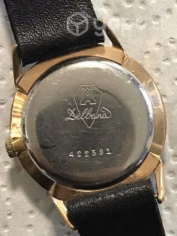 Antiguo Reloj Delbana A Cuerda Impecable