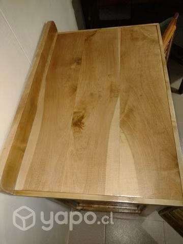 Mueble de vanitorio madera nativa