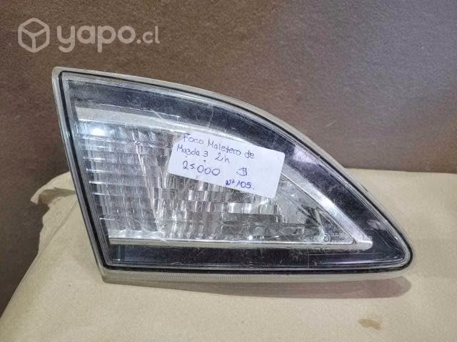 Foco maletero izquierdo de mazda 3