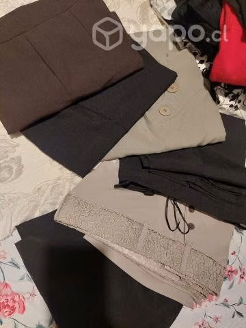 Pantalones de tela