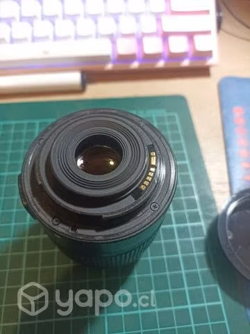 Objetivo canon EFS 18-55mm