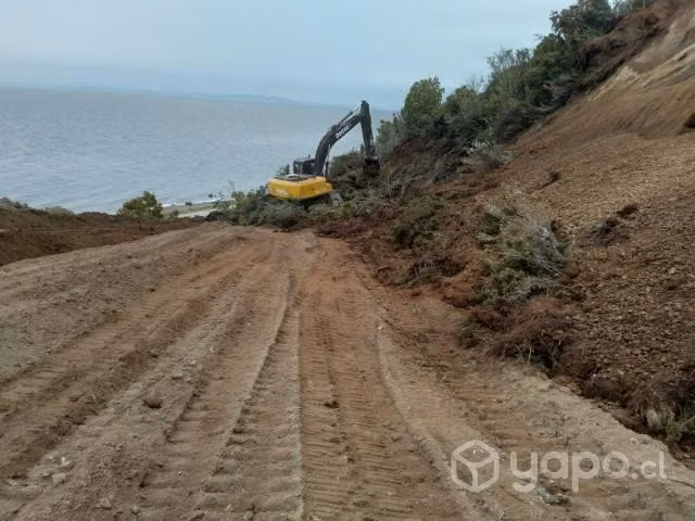 Excavadora y retroexcavadora