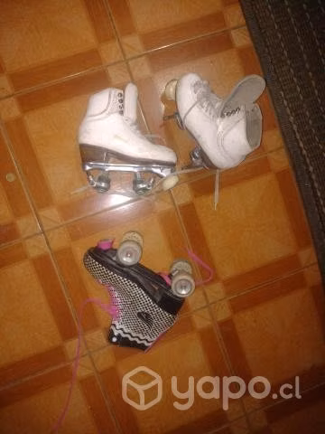 Patines cuero profesionales 36 patinaje artístico