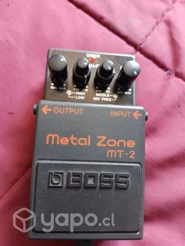 Pedal BOSS Metal Zone MT-2