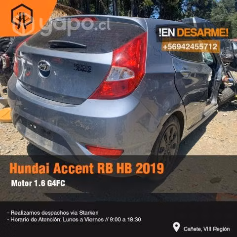 Alternador Hyundai accent 2019 hatchback