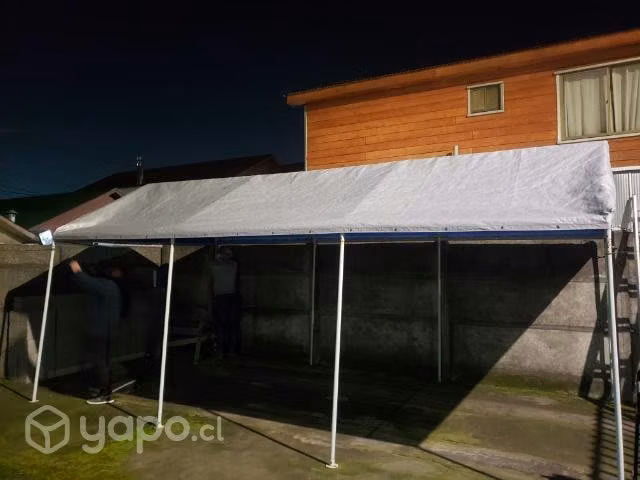 Carpa tarpulin mica trasparente