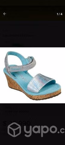 Sandalia niña skechers