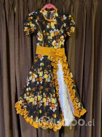 vestido de china con falso