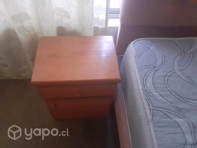 Cama 1 1/2 con velador - Imagen 3
