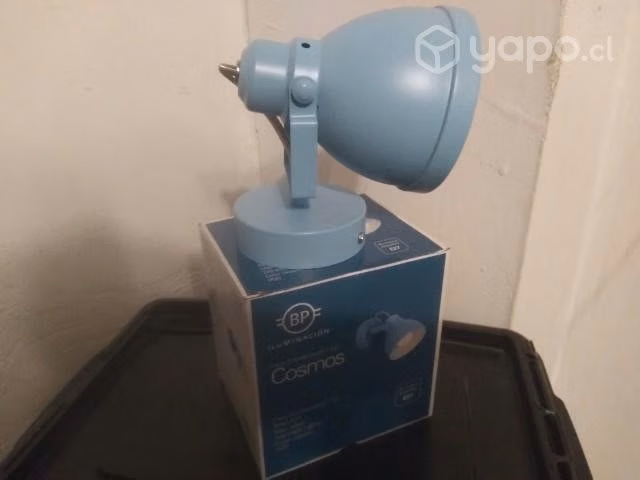 lamparas de pared nuevas color celeste