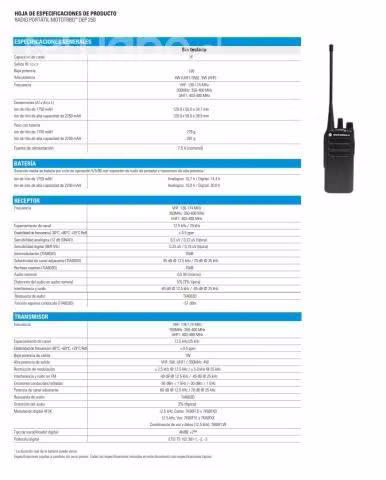 Radio portatil motorola digital - Imagen 3