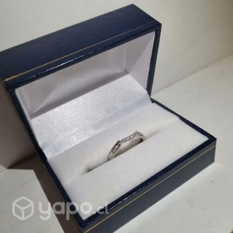 Conjunto De Anillos de Oro blanco con Diamantes - Imagen 3