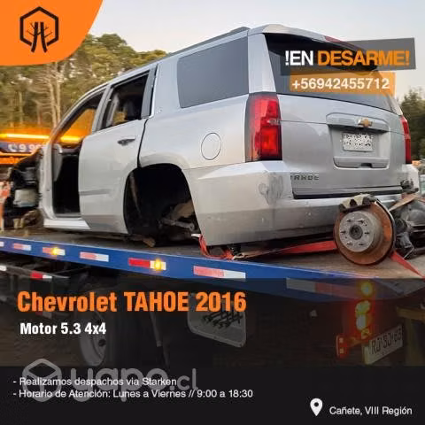 Arranque Chevrolet Tahoe 2016