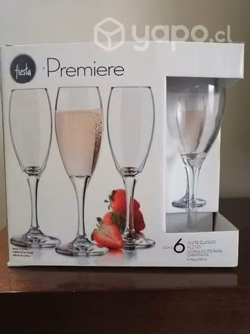 Copas de vidrio (6)
