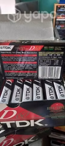Cassette tdk y maxwell