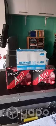 Cassette tdk y maxwell