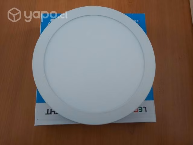 Panel led 18w embutido redonda luz fria
