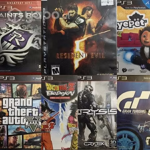Playstation PS3 con juegos originales