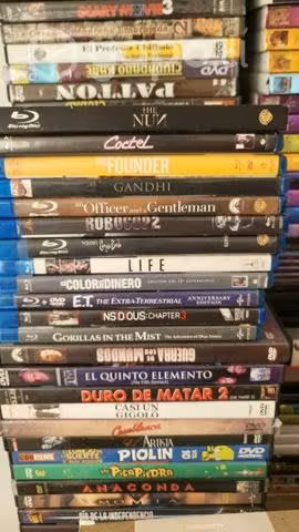 Películas DVD y Blueray Originales