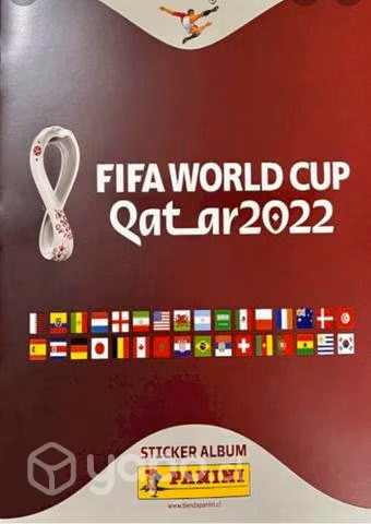 álbum oficial Qatar 2022 y sobres