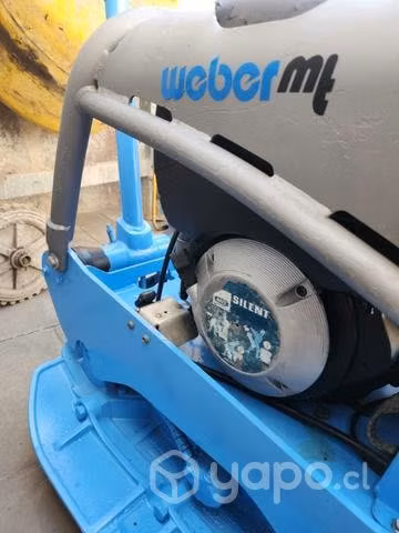 Placa compactadora alemana 4.500 kg diesel