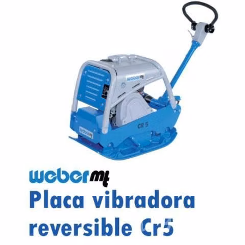 Placa compactadora alemana 4.500 kg diesel
