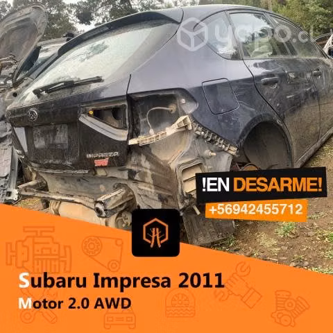 Bandeja Subaru impresa 2011