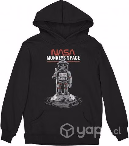 Polerón Astronauta Monkey Nasa Espacio