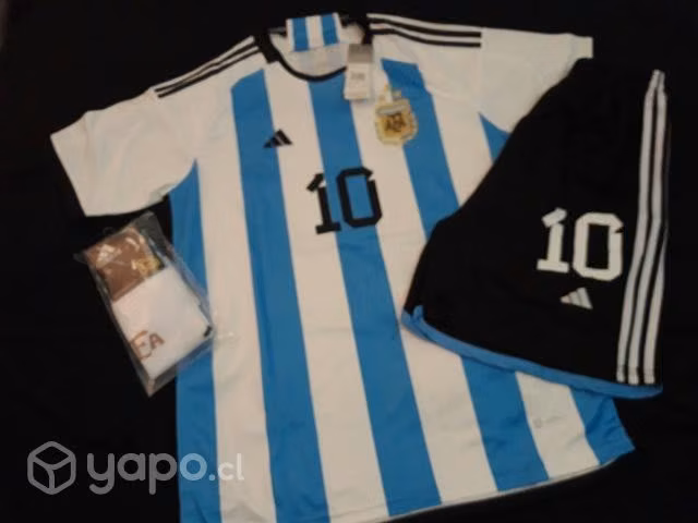 Conjunto argentina (camiseta, short y medias)