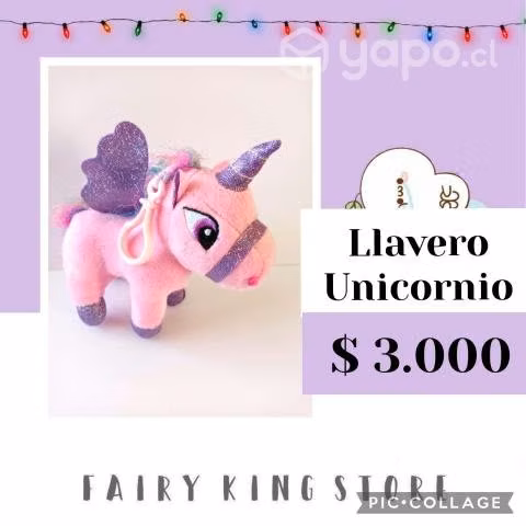 Llavero Unicornio