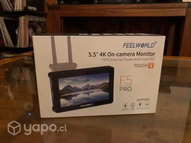 Monitor Tactil con entrada 4K Feelworld F5 Pro V4