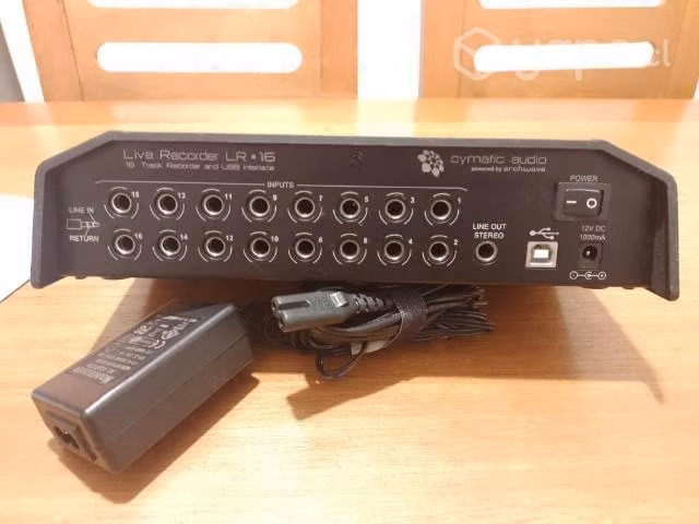Grabadora Cymatic audio LR 16