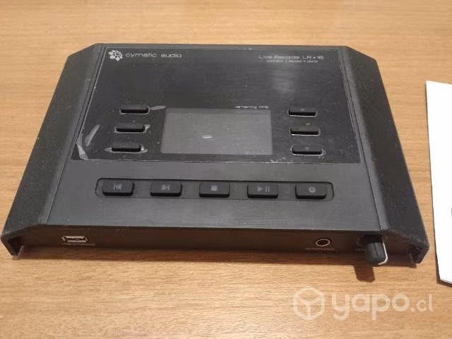 Grabadora Cymatic audio LR 16