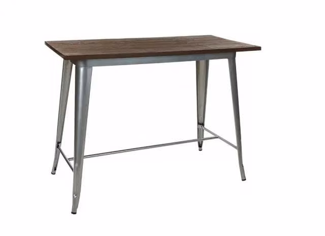 Mesa Tolix Alta120x60cm, Pub, Personalizable