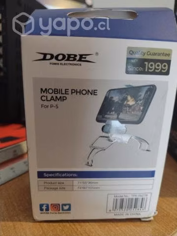 Prensa doble control ps4 para smartphones