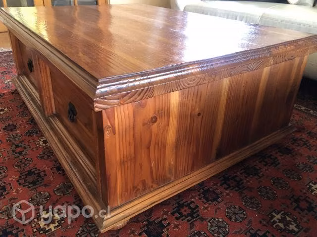 Mesa de centro, pino oregón