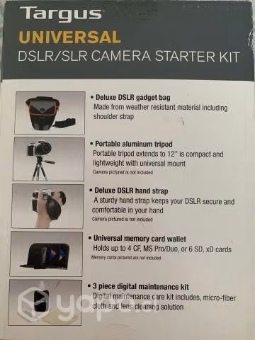 Kit de cámara Targus DSLR/SLR