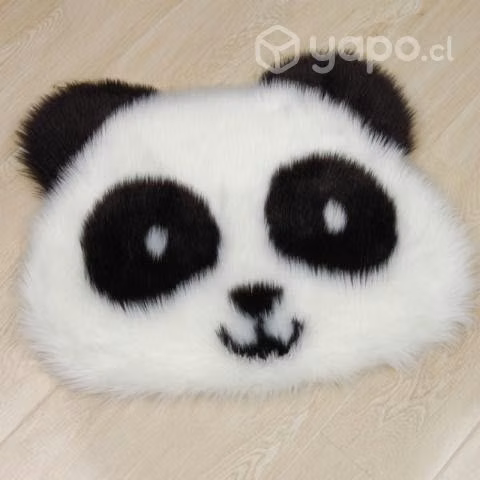 Alfombra de cara de panda