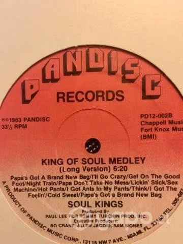 Soul Kings Medley soul Vinilo 12 Inch